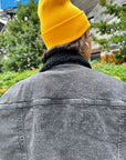 Muñec@ Unisex Denim Sherpa Jacket