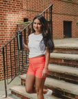 Muñec@ Yoga Shorts Orange
