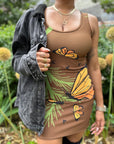 Monarca Fitted Dress