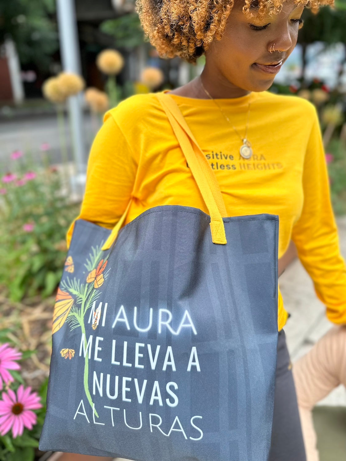 Monarca Bilingual Tote Bag