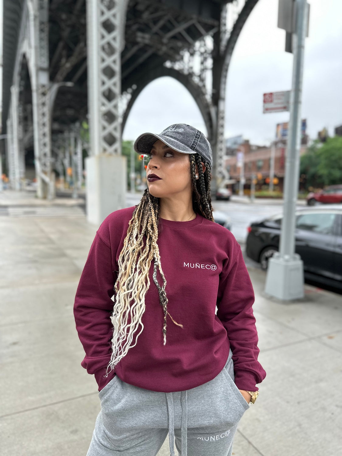 Latinx Sweatshirt | Muñec@ Unisex Sweatshirt – Aura Heights