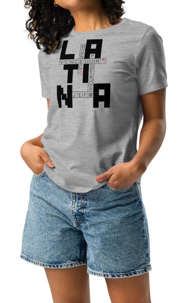 Latina Crossword T-Shirt